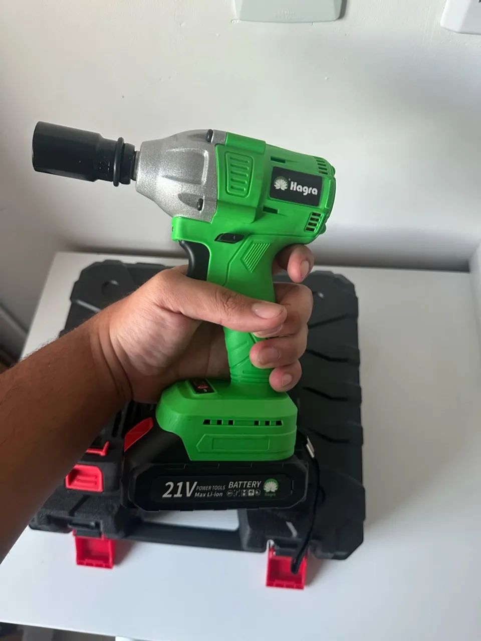 Chave de Impacto Hagra 21v NOVA  - Foto 4