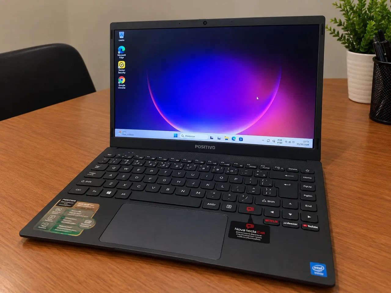 Notebook Positivo com Windows 11 - Excelente Estado e Teclas de Atalho Exclusivas - Foto 2