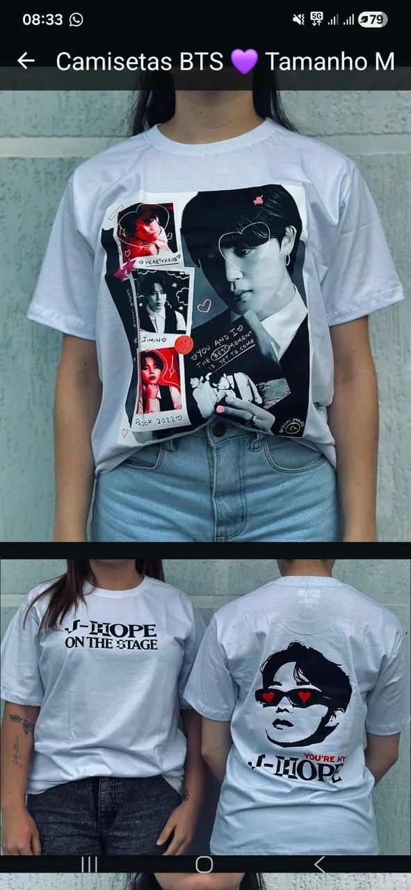Camisetas BTS - Foto 5
