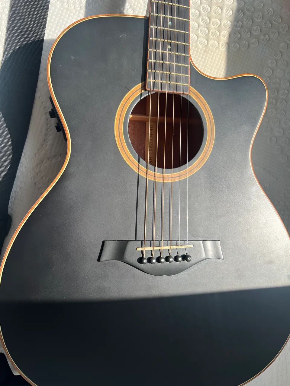 Violão de Aço J.White - Forte - Com Capa - Foto 5