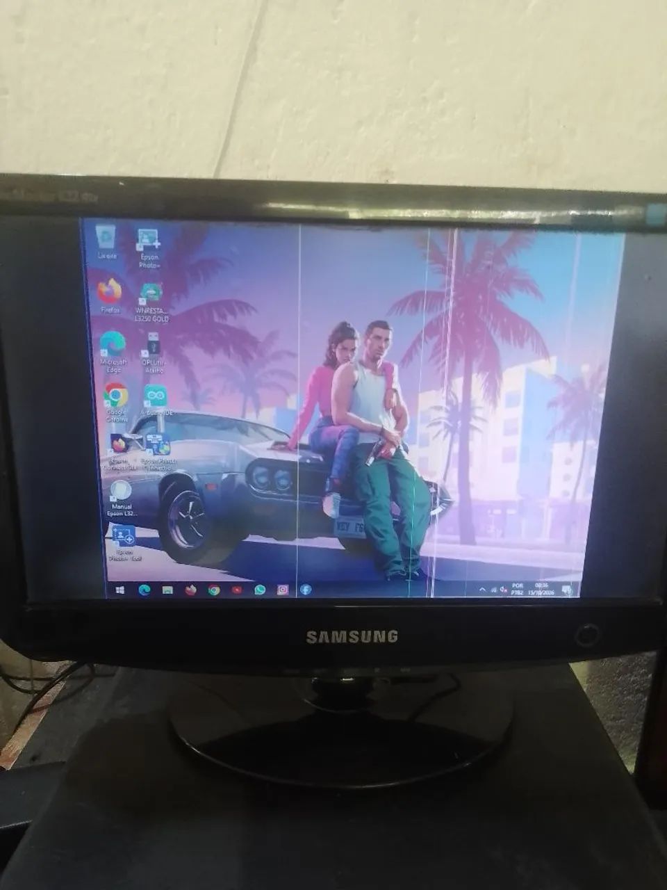 Monitor Samsung 14 polegadas pra vender barato 