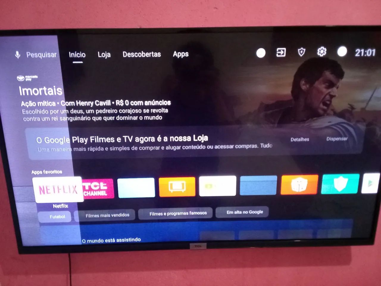 Tv tcl 43 ( defeito) - Foto 2