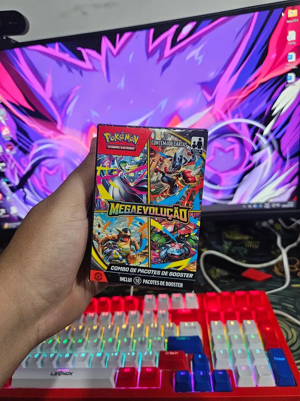 Mini BB Mega Evolução Pokémon TCG 