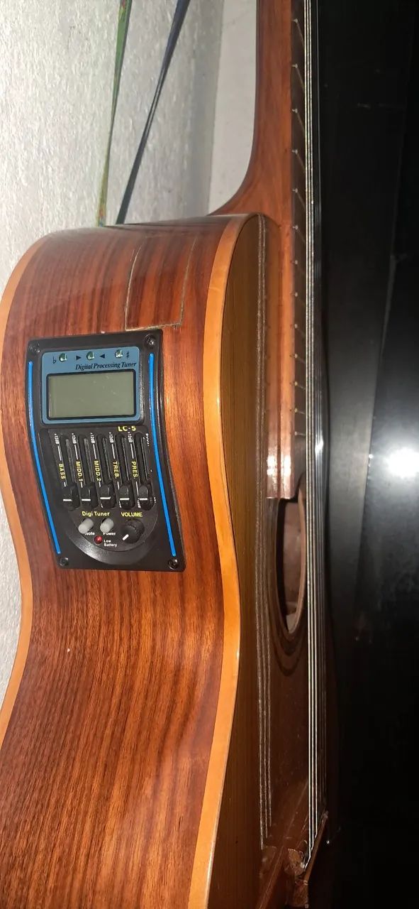 Violão Di Giorgio nylon elétrico 