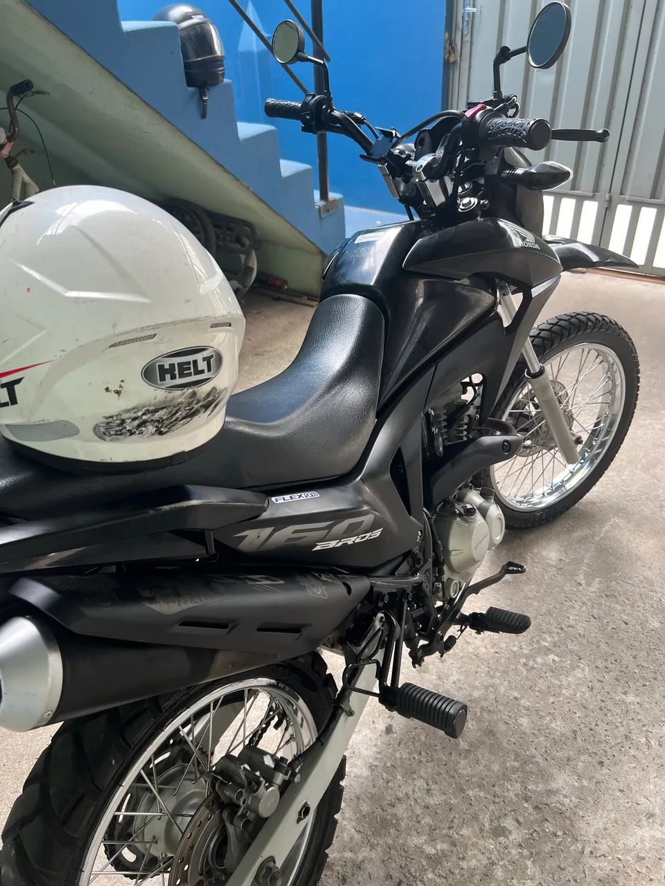 Bros 160 preta  - Foto 3