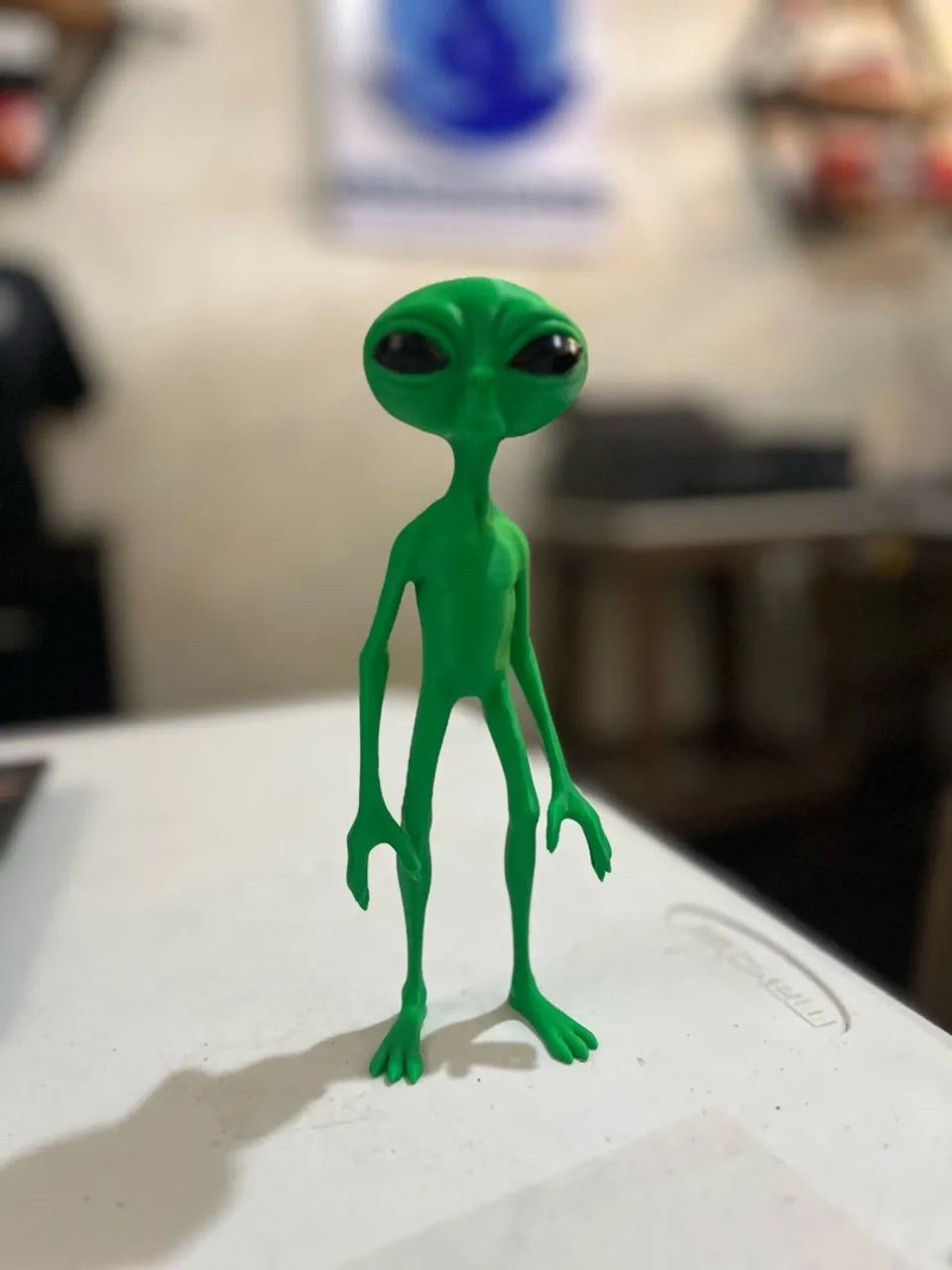 Alien magrelo 3D