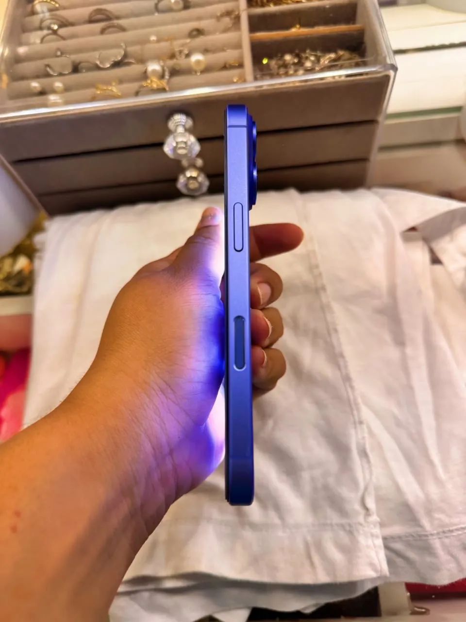 vendo iPhone 16 azul 128gb | IMPECÁVEL  - Foto 2