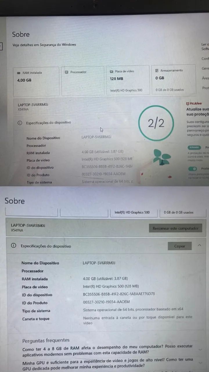 Notebook ASUS X541NA 15.6" - Foto 3