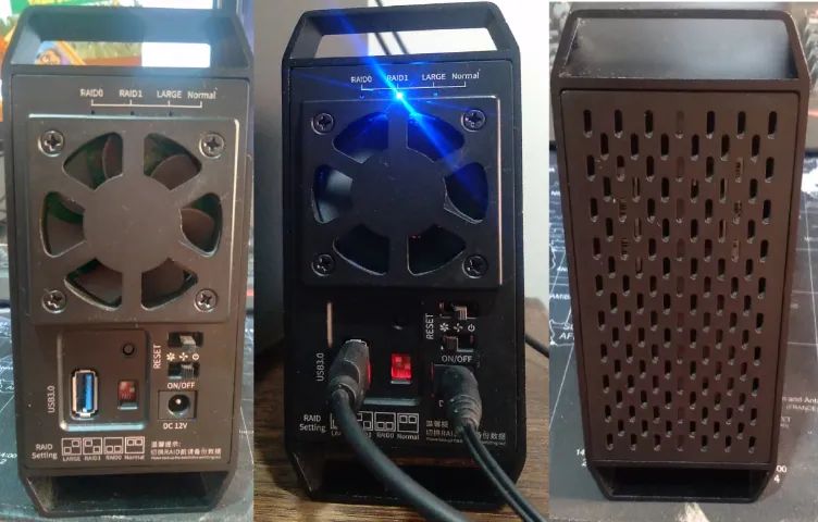 CASE EXTERNA COM 2 HDs 2TB COM JOGOS (RAID 1 COM 2 HDs DE 2TB) - Foto 2