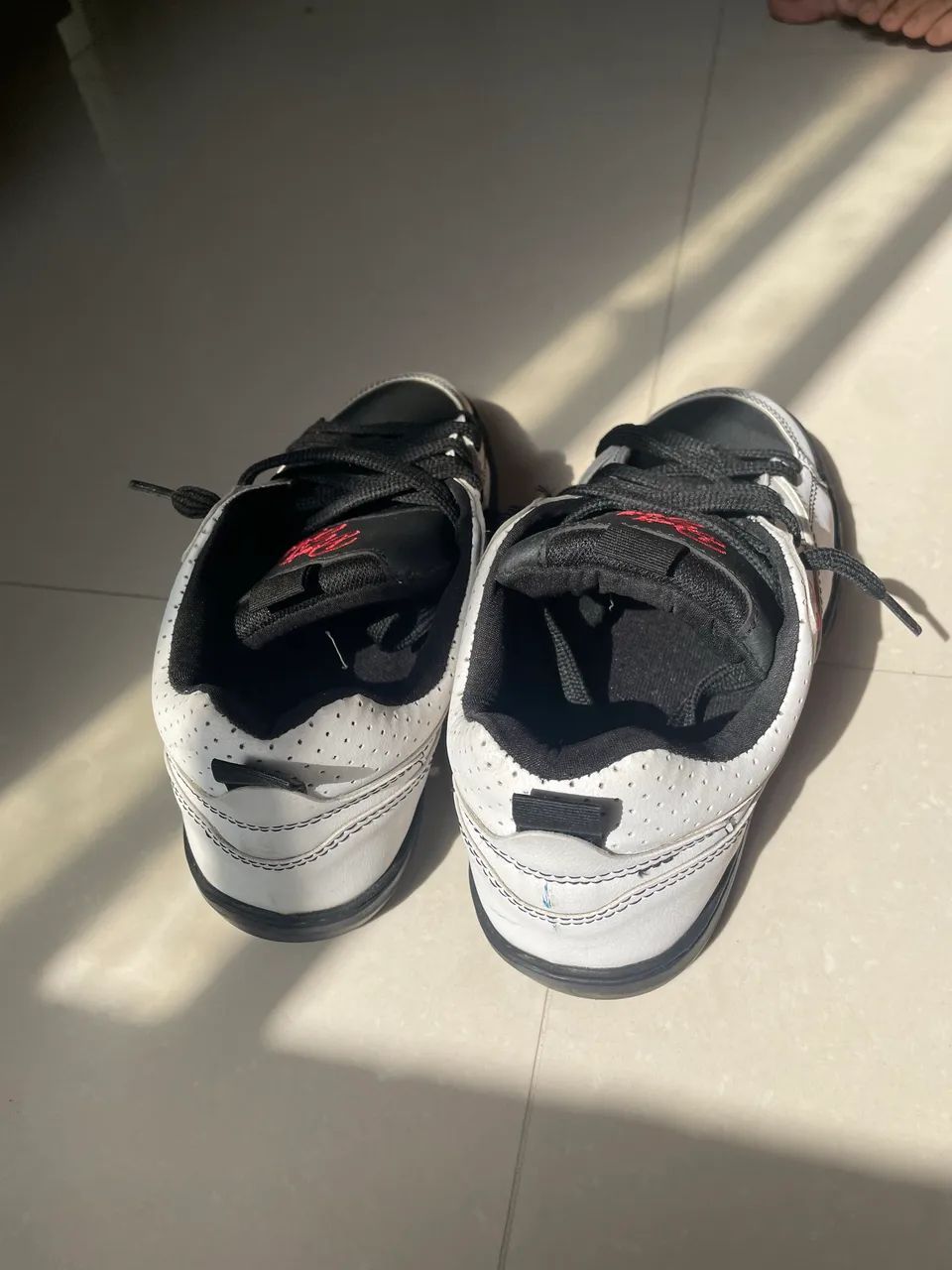 Tenis Tesla Denis Silva White Black - Foto 3