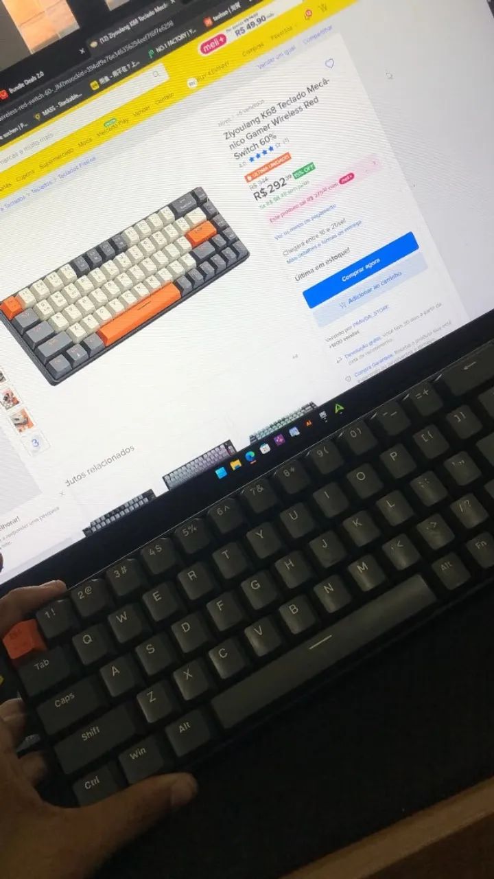 Teclado Mecânico Gamer