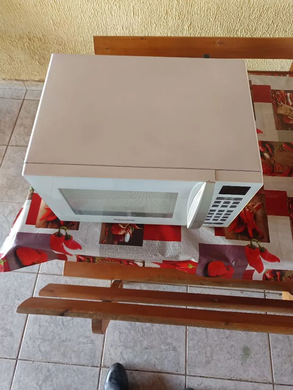 Microondas Panasonic 32 litros bem conservado  - Foto 5