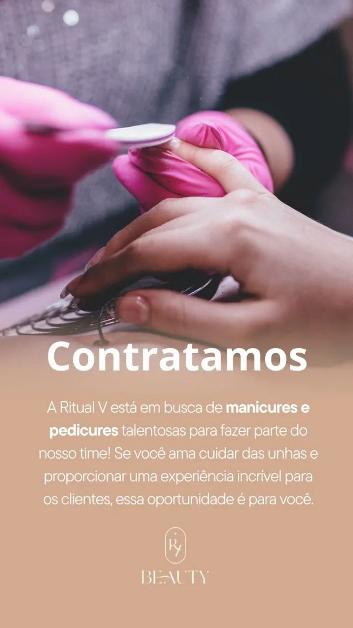 Vaga para Manicure/Pedicure