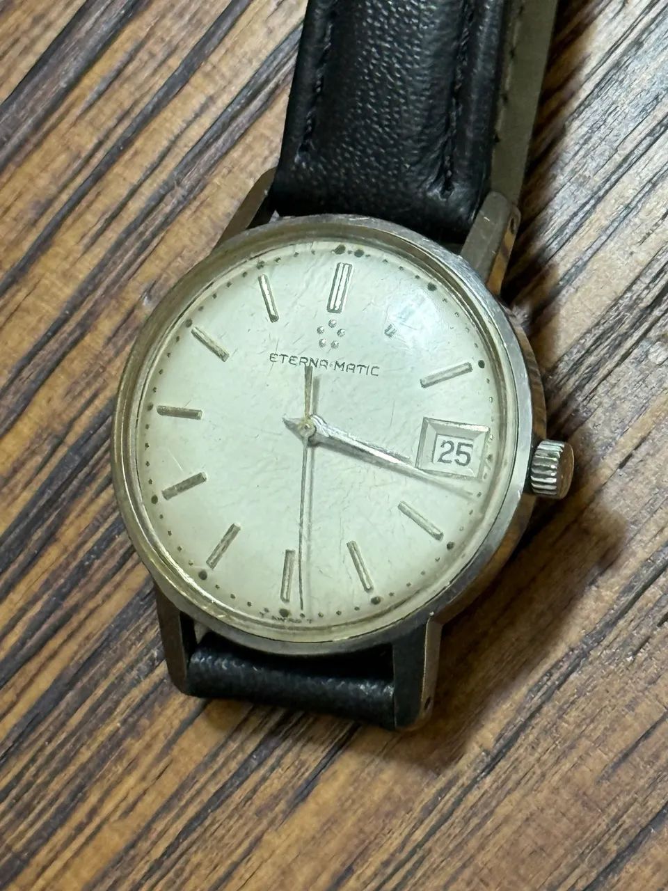Relógio Suíço ETERNA MATIC na CAIXA ano 1964 Automático - Foto 3