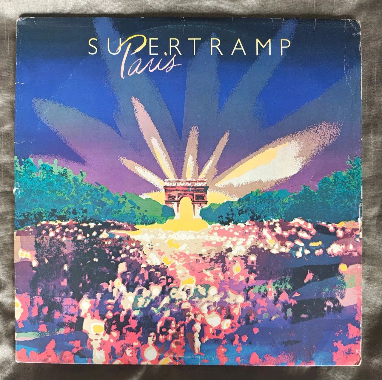 Lp Disco Vinil Supertramp Páris 
