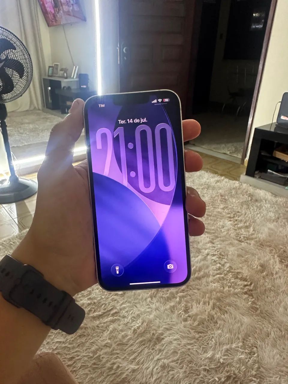 iphone 13 branco super conservado  - Foto 3