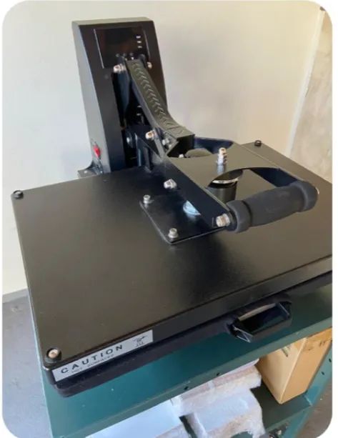Prensa de Sublimação Forturia 40x60 Automática + Mesa com Rodízios