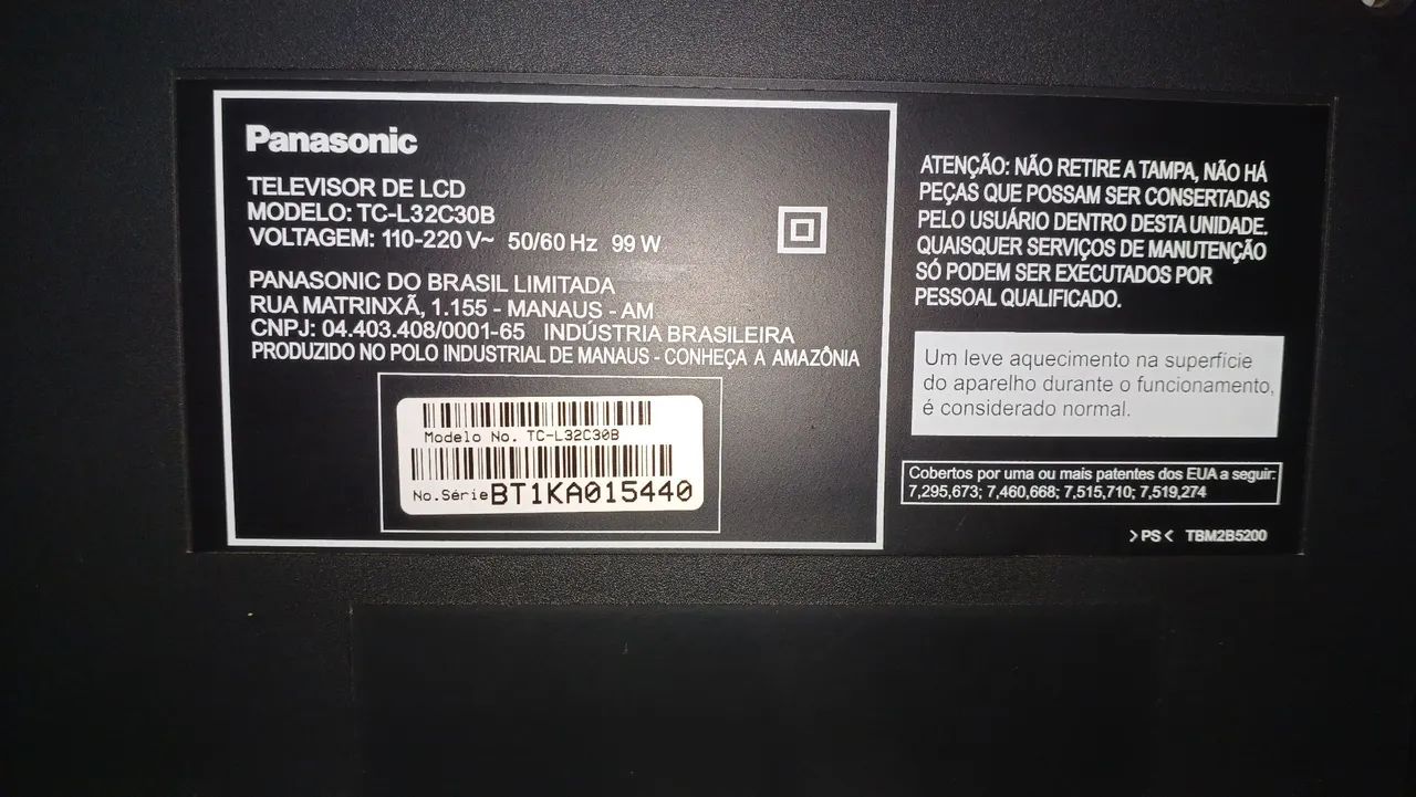 TV Panasonic TC-L32C30B