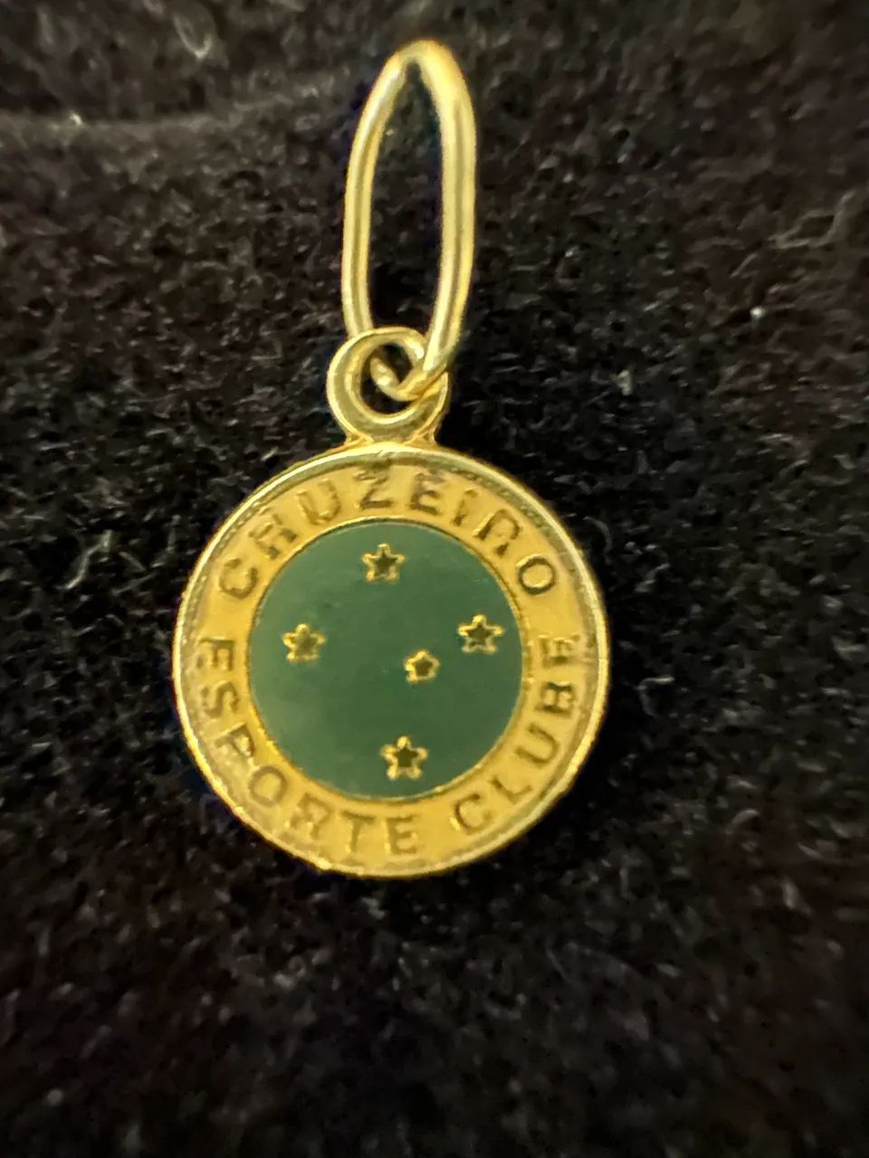 Pingente de ouro 18k maciço 