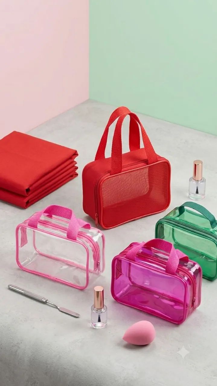 Kit de 5 bolsas cristal  - Foto 4