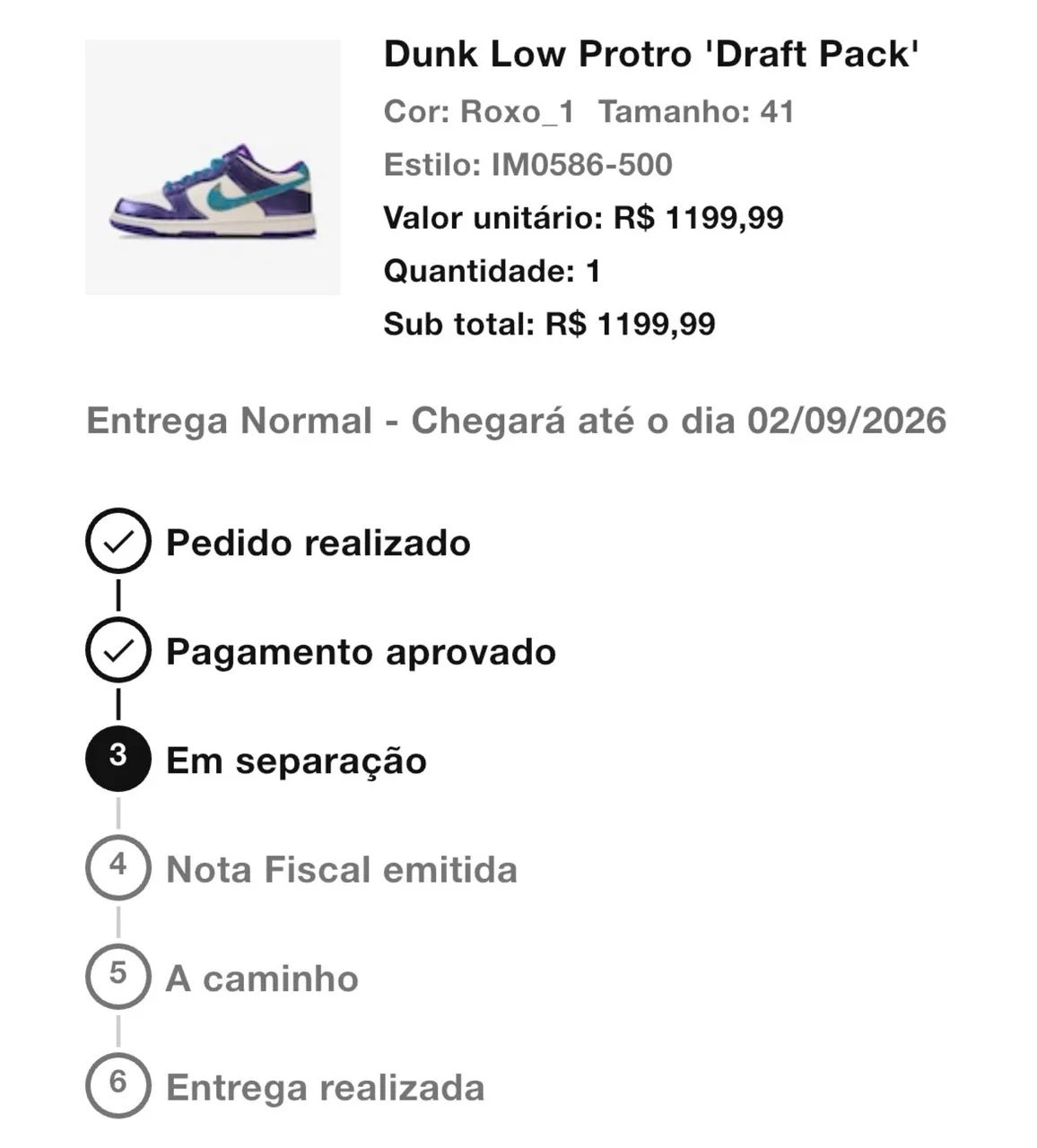 Dunk Low Protro 'Draft Pack' Charlotte to LA ?41? - Foto 2