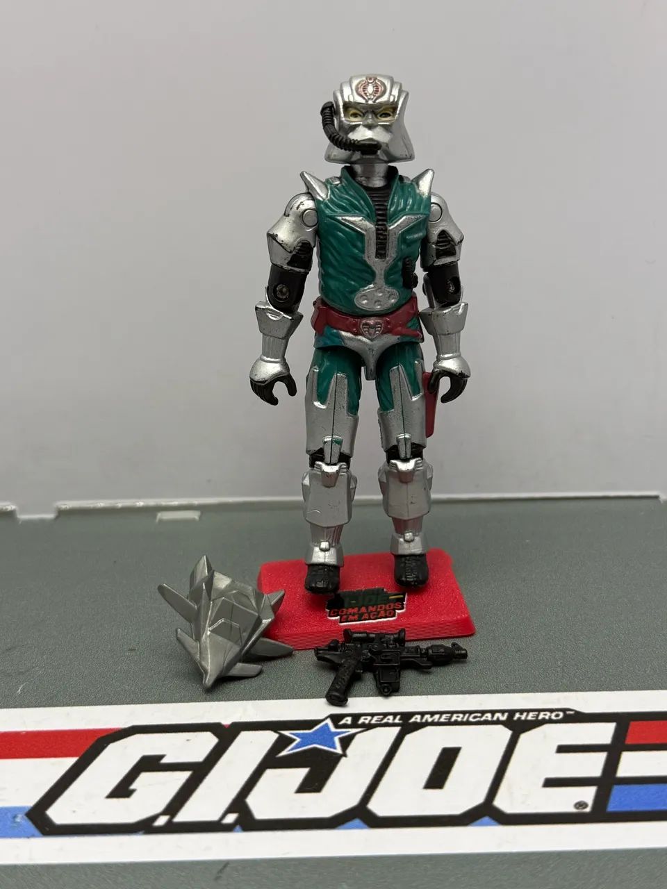 Gi Joe Cobra Commander v3 - 1987 - Comandos em ação 