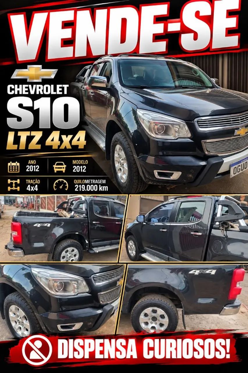 Chevrolet S10 S10 Pick-Up LTZ 2.8 TDI 4x4 CD Dies.Aut 2013