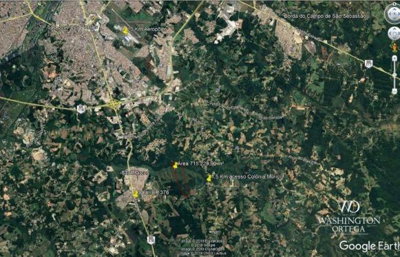 Área à venda, 715259 m² por r$ 5.500.000,00 - são marcos - são josé dos pinhais/pr - Foto 3