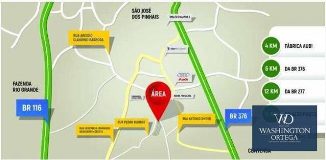 Área à venda, 20135 m² por r$ 775.197 - miringuava - são josé dos pinhais/pr - Foto 8