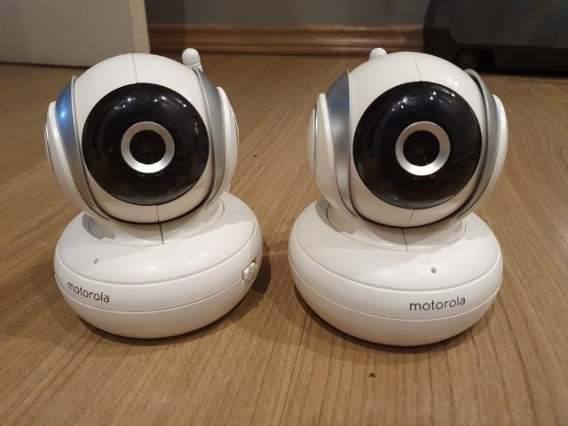 Baba eletrônica Motorola para gêmeos 2 cameras - Foto 4