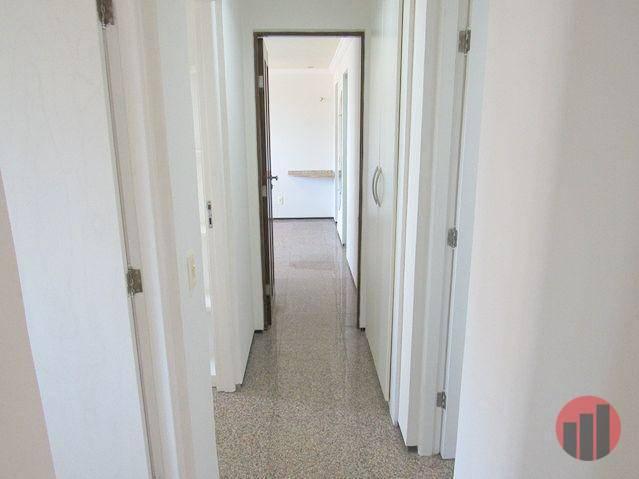 Apartamento com 3 dormitórios para alugar, 125 m² por R$ 1.700/mês - Meireles - Fortaleza/ - Foto 10