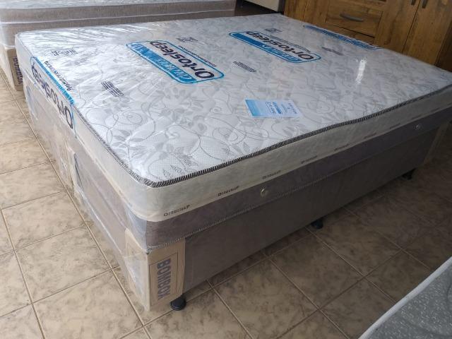 Cama queen size sleep pocket 158x198 apenas 899 a vista - Foto 6
