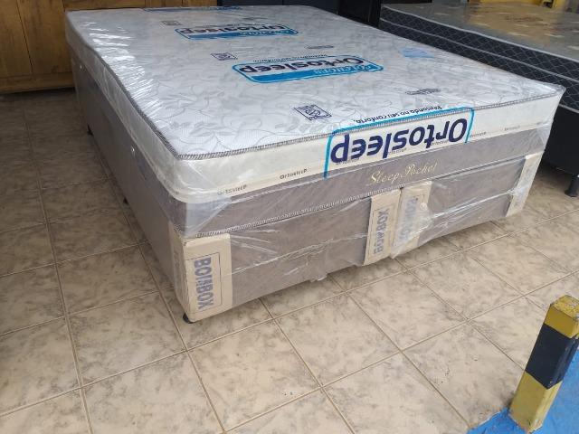 Cama queen size sleep pocket 158x198 apenas 899 a vista - Foto 3