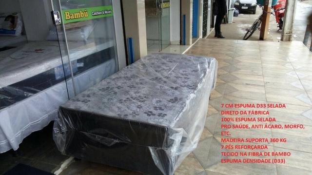 Cama box de solteiro com 7 espuma - Foto 2