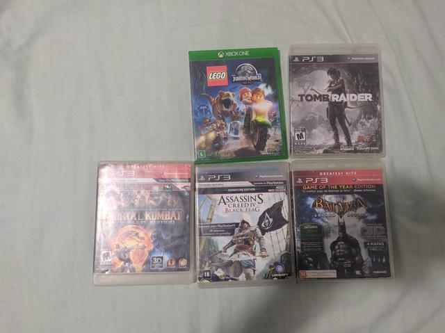 Jogos PS3 e Xbox one