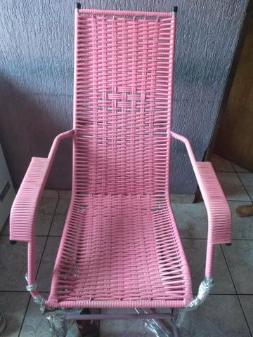 Cadeira de embalo Rosa - Foto 3
