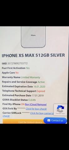 IPhone XS maxx