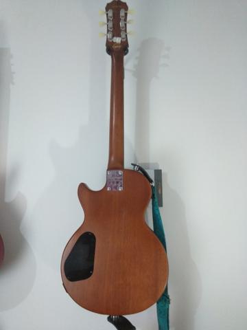 Guitarra Epiphone Walnut Vintage Ve Blindada, tarraxas klusson +upgrades - Foto 4