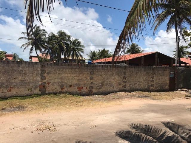 Lote 15x35 (525 m²) na Barra de São Miguel + Projeto Arquitetônico