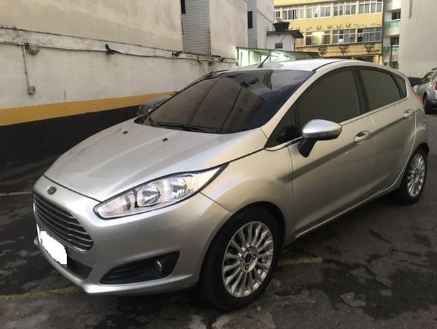 Ford new fiesta 2014 hatch 1.6 titanium top de linha com gnv 5 geraçao - Foto 8