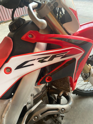 CRF 450X 2012 oficial partida elétrica - Foto 11