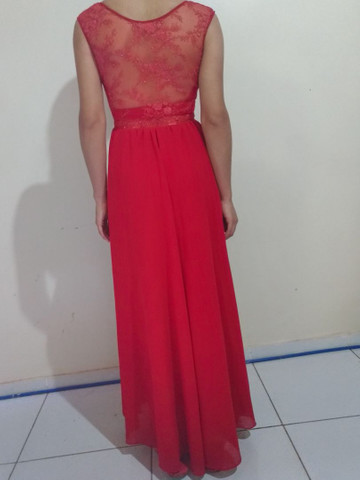 Vestido vermelho para festa - Foto 3
