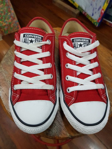 all star vermelho 32