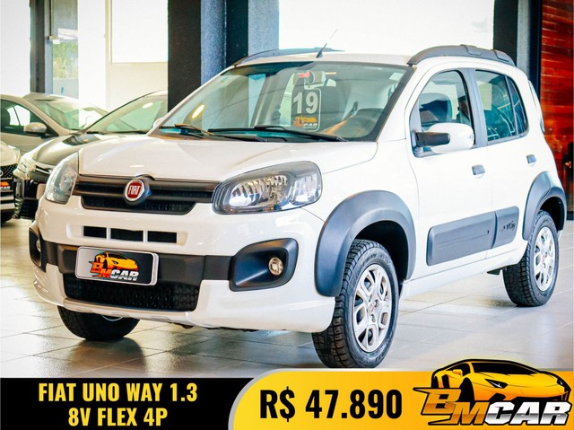FIAT UNO WAY 1.3 FLEX 8V 5P 2019 FLEX