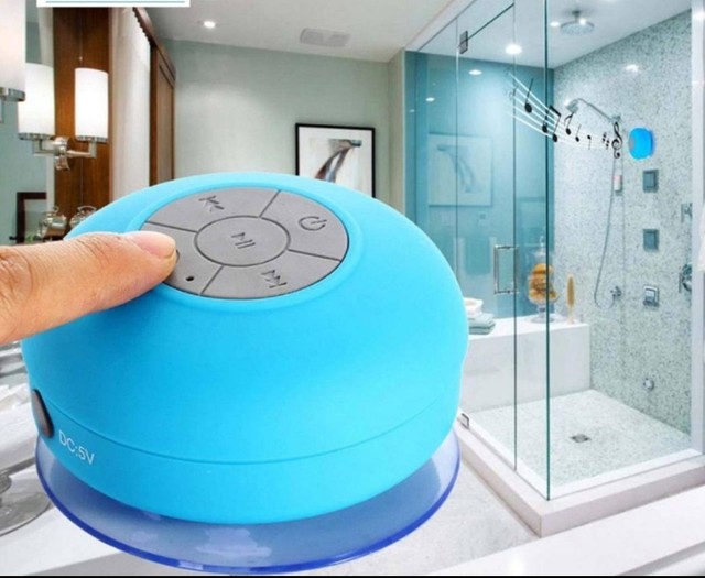 Caixa de Som Banheiro Prova D Água Bluetooth Portátil Piscina Chuveiro - Foto 5