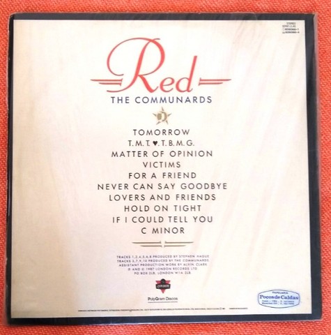 LP Red The Communards - Foto 2
