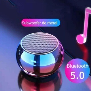 Caixinha Som Bluetooth Tws Metal Amplificada Mini Speaker 3w Entrega Rápida Grátis