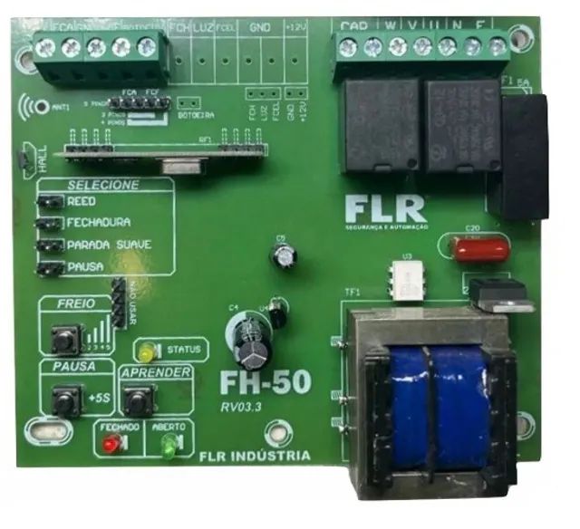 Placa FLR  Distribuidora JK Eletrônicos Honestidade e Qualidade)