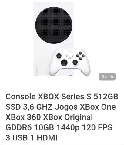 Xbox Séries a 512gb / Lacrado com Nota Fiscal