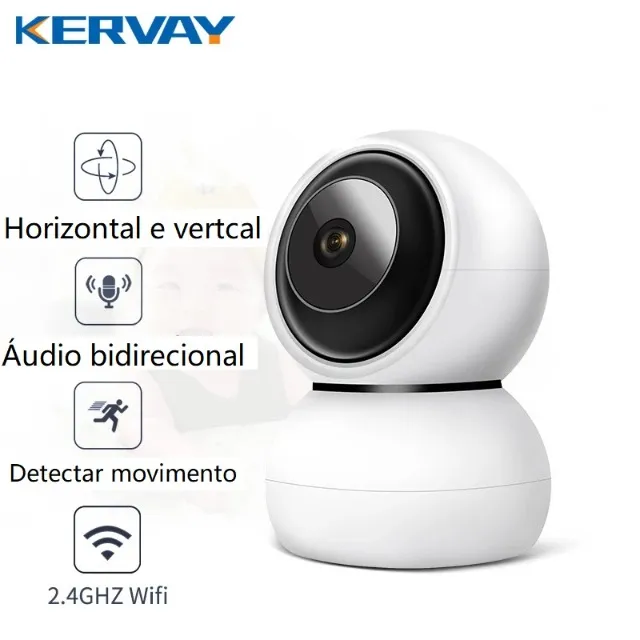 Câmera escondida do espião Mini 1080P sem fio WiFi câmera com áudio e vídeo  ao vivo Câmera de vigilância de segurança doméstica com detecção de